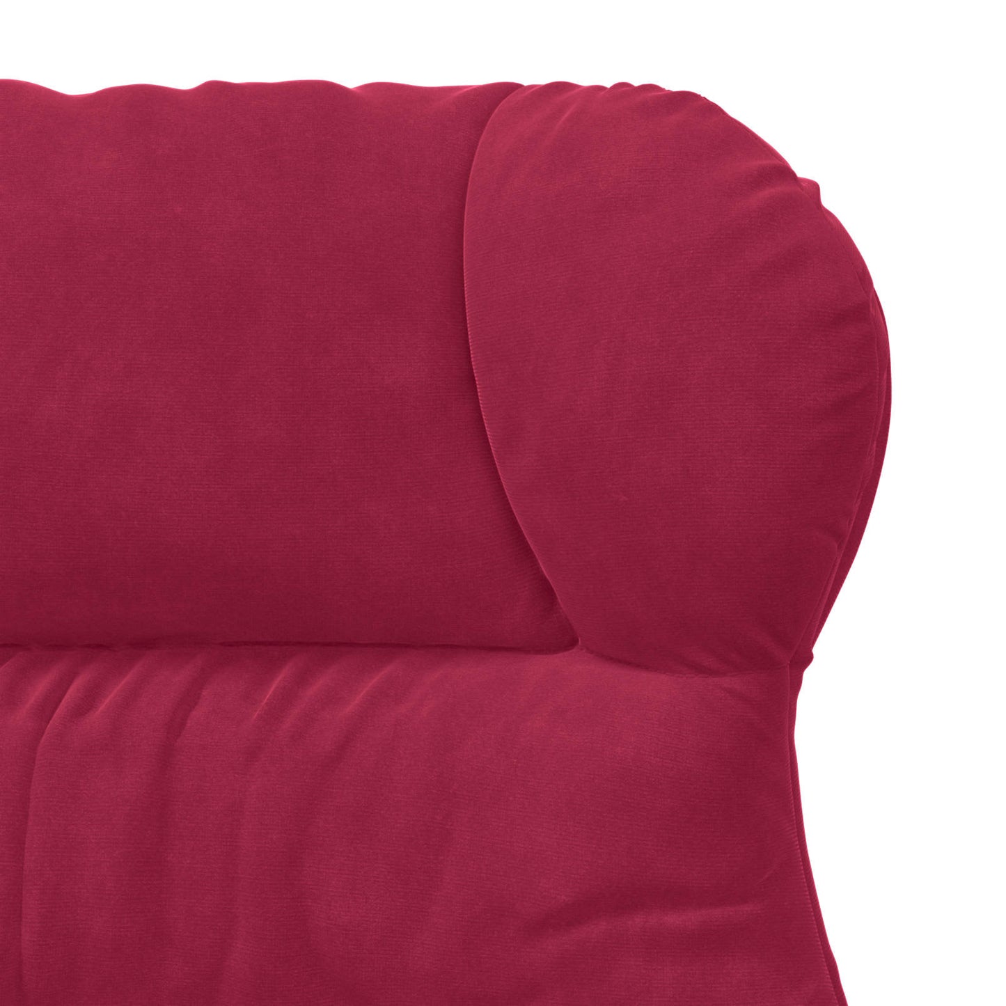 poltrona Rosso Vino 69 x 74 x 93 cm Velluto