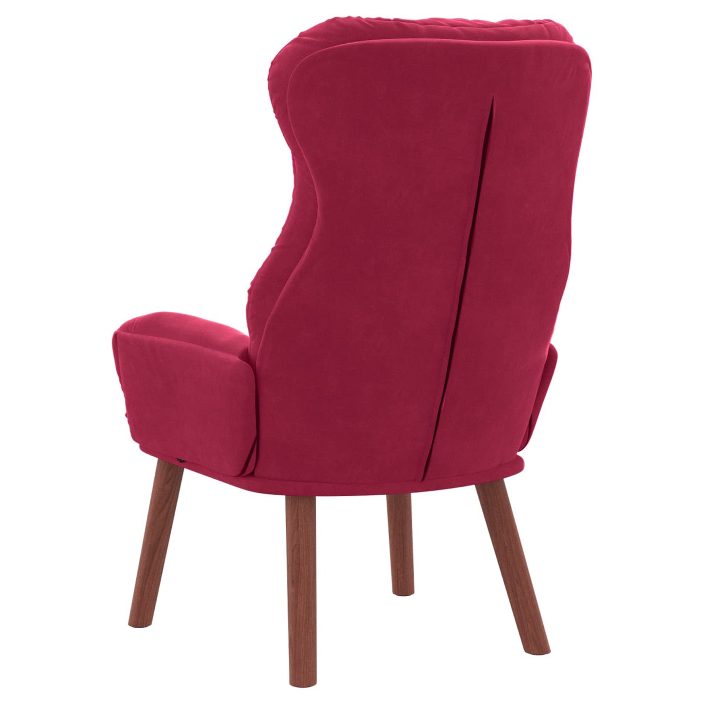 poltrona Rosso Vino 69 x 74 x 93 cm Velluto