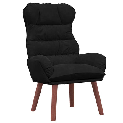 poltrona Nero 69 x 74 x 93 cm Velluto