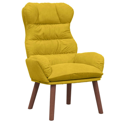 poltrona Giallo 69 x 74 x 93 cm Velluto