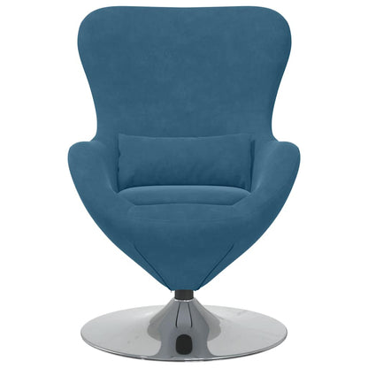 Poltrona uovo Blu Velluto | homemem39