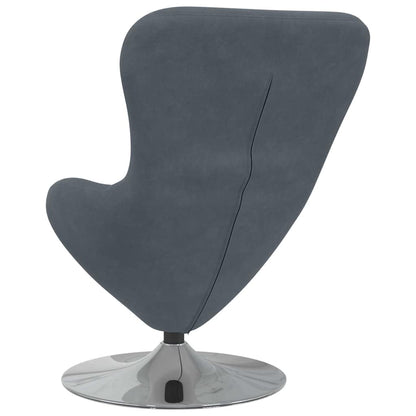 Poltrona uovo Grigio scuro Velluto | homemem39