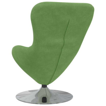 Poltrona uovo Verde chiaro 63 x 73 x 90 cm Velluto - homemem39
