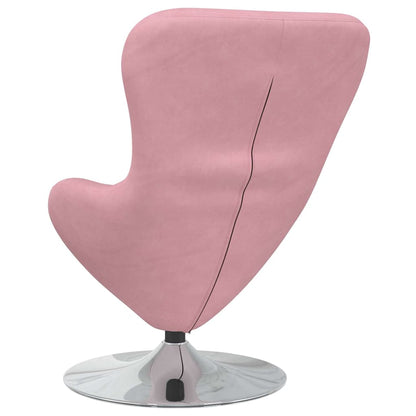 Poltrona uovo Rosa Velluto