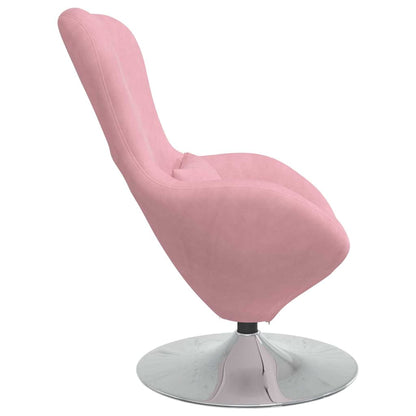 Poltrona uovo Rosa 63 x 73 x 90 cm Velluto - homemem39
