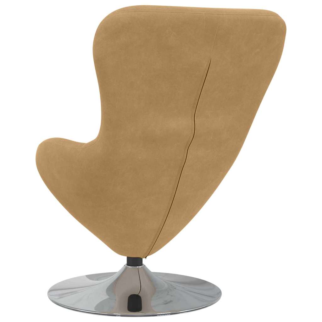 Poltrona uovo Marrone Velluto | homemem39