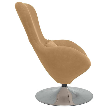 Poltrona uovo Marrone Velluto | homemem39