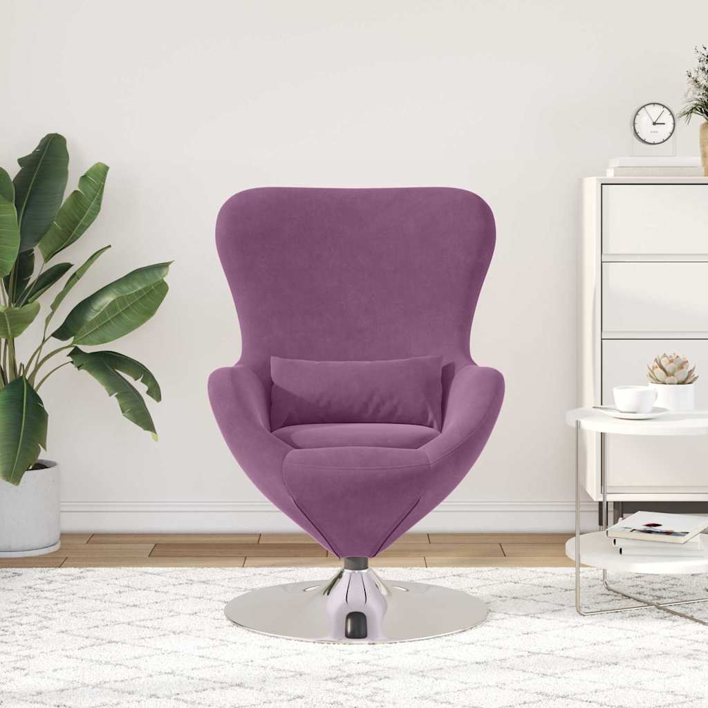 Poltrona uovo Viola Velluto | homemem39