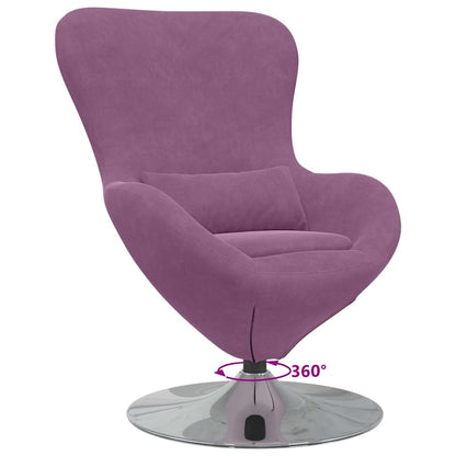 Poltrona uovo Viola 63 x 73 x 90 cm Velluto - homemem39