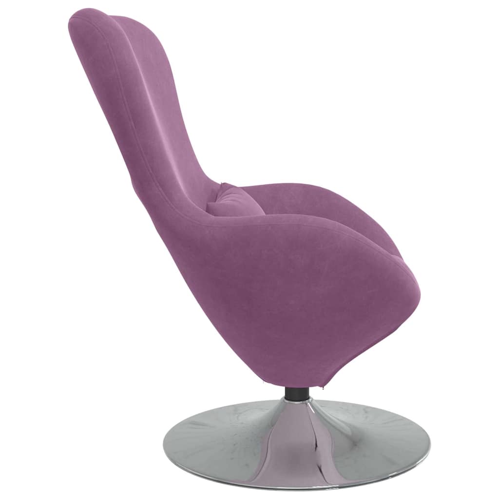 Poltrona uovo Viola Velluto
