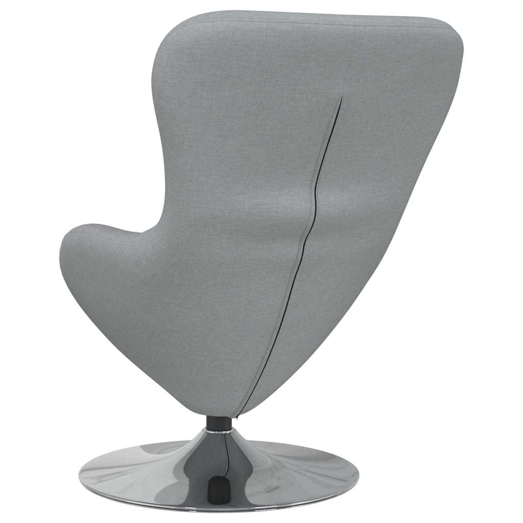 Poltrona uovo Grigio chiaro 63 x 73 x 90 cm Tessuto | homemem39
