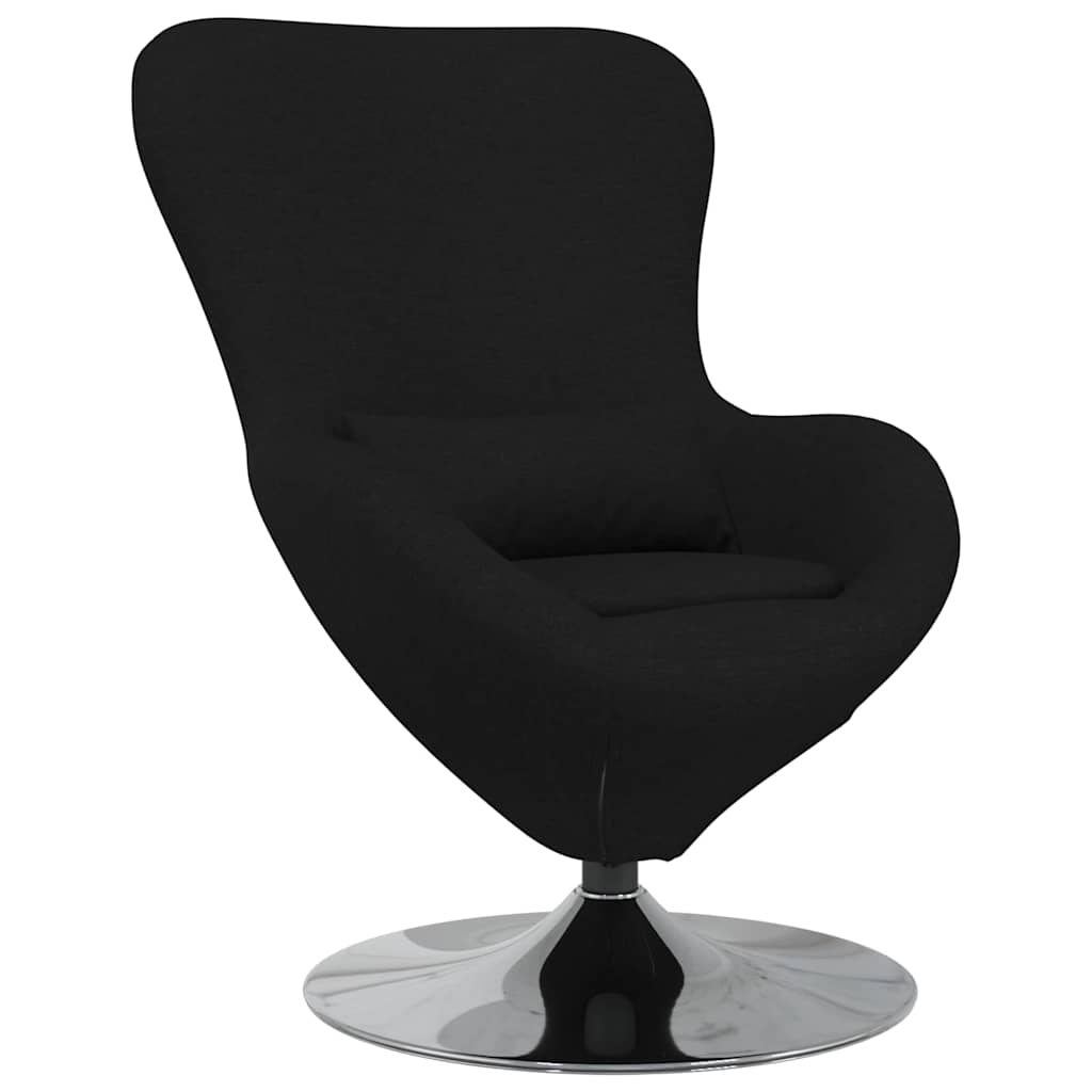 Poltrona uovo Nero 63 x 73 x 90 cm Tessuto - homemem39