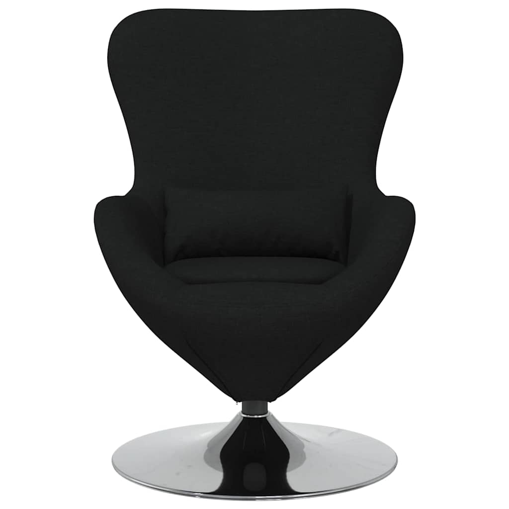 Poltrona uovo Nero 63 x 73 x 90 cm Tessuto | homemem39