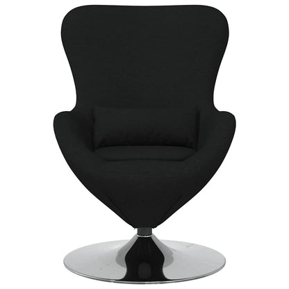 Poltrona uovo Nero 63 x 73 x 90 cm Tessuto | homemem39