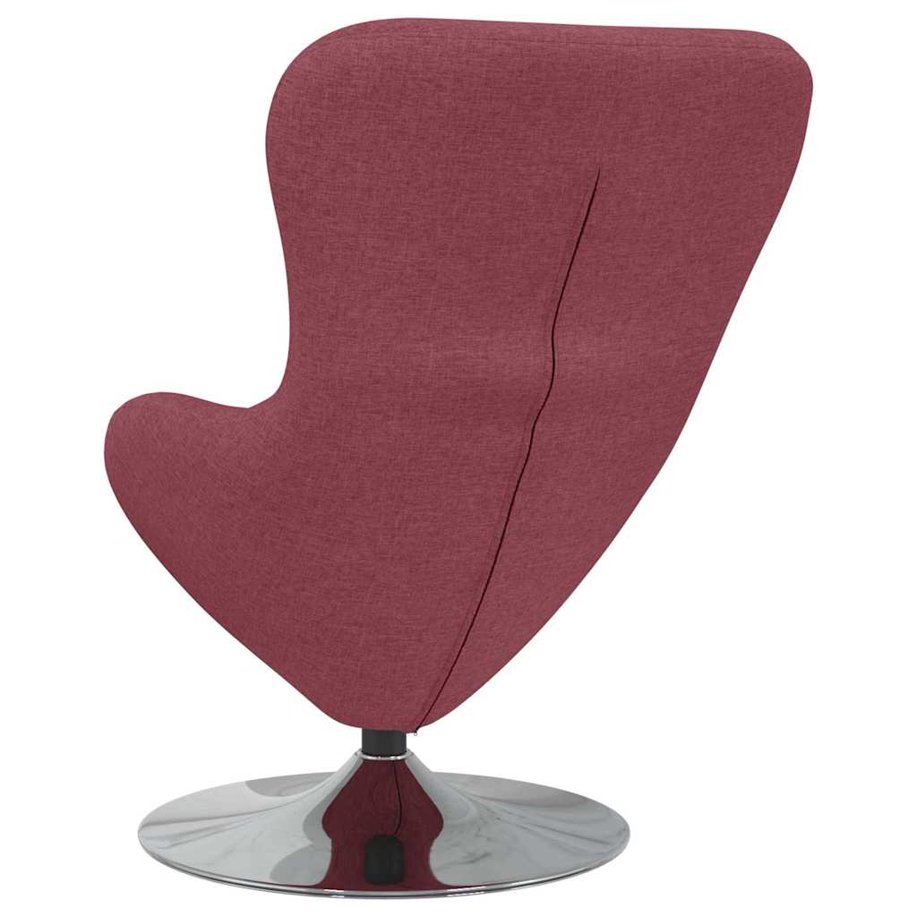 Poltrona uovo Rosso Vino 63 x 73 x 90 cm Tessuto - homemem39