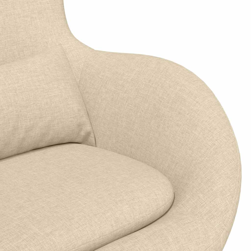 Poltrona uovo Crema 63 x 73 x 90 cm Tessuto