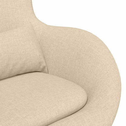 Poltrona uovo Crema 63 x 73 x 90 cm Tessuto