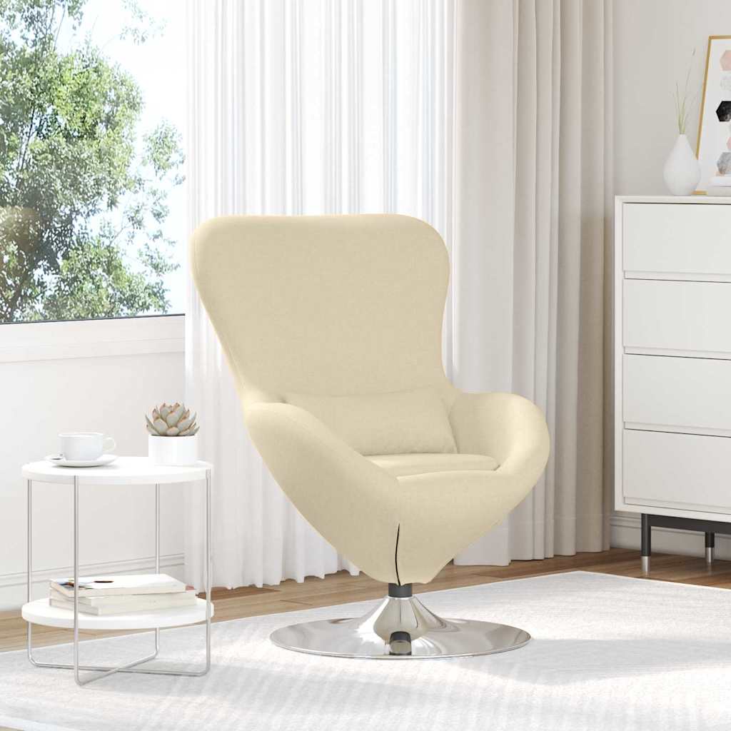 Poltrona uovo Crema 63 x 73 x 90 cm Tessuto