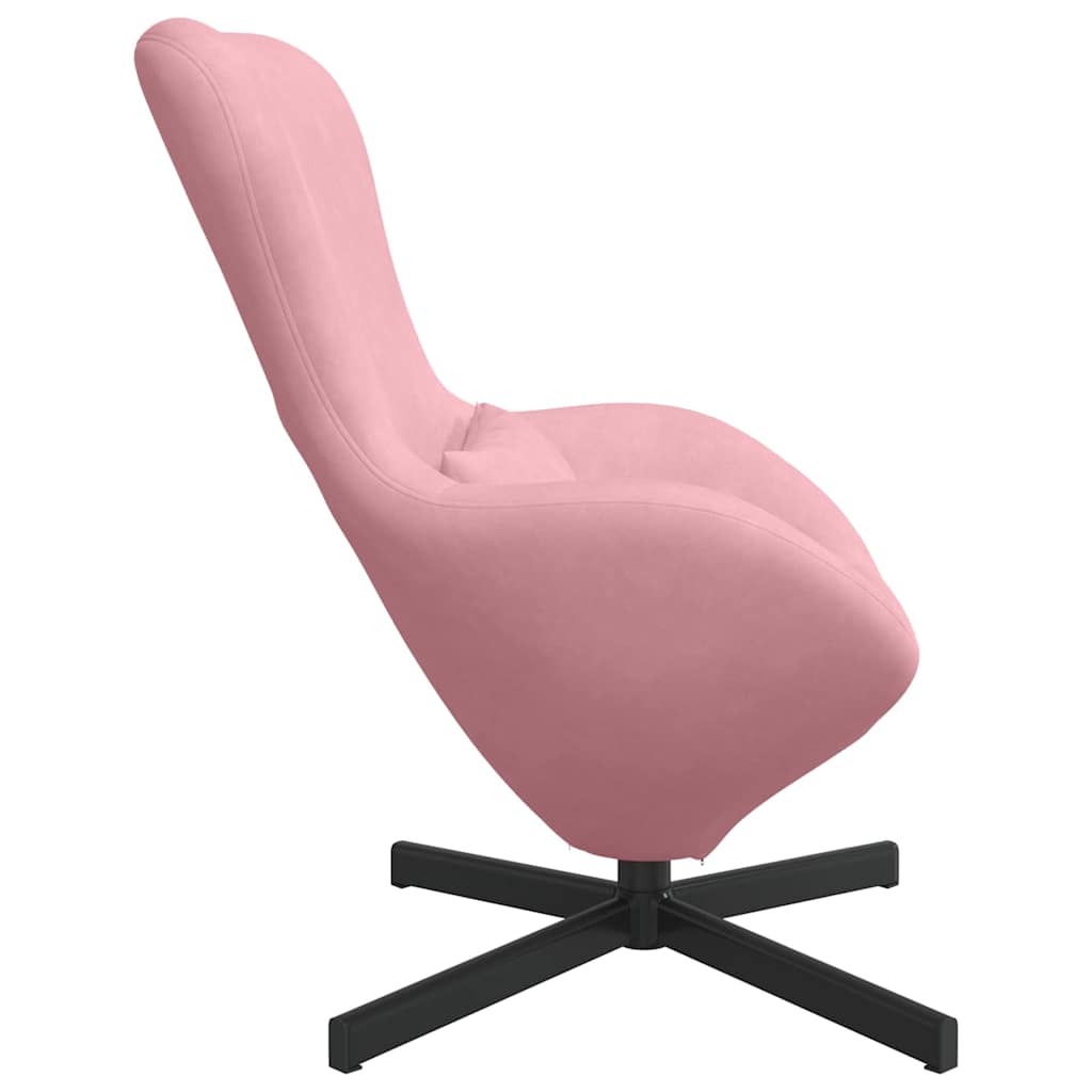Poltrona uovo Rosa 63 x 73 x 90 cm Velluto | homemem39