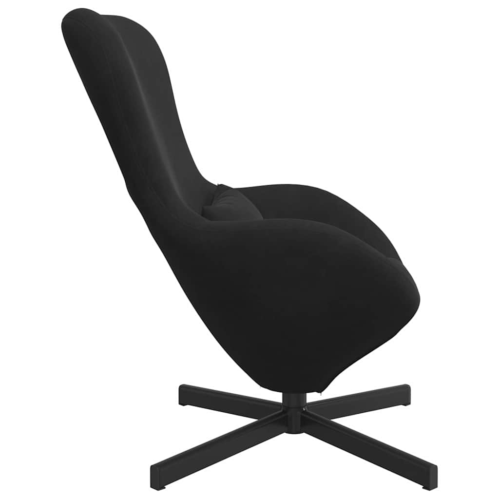 Poltrona uovo Nero 63 x 73 x 90 cm Velluto | homemem39