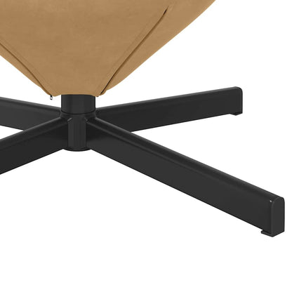Poltrona uovo Marrone 63 x 73 x 90 cm Velluto | homemem39