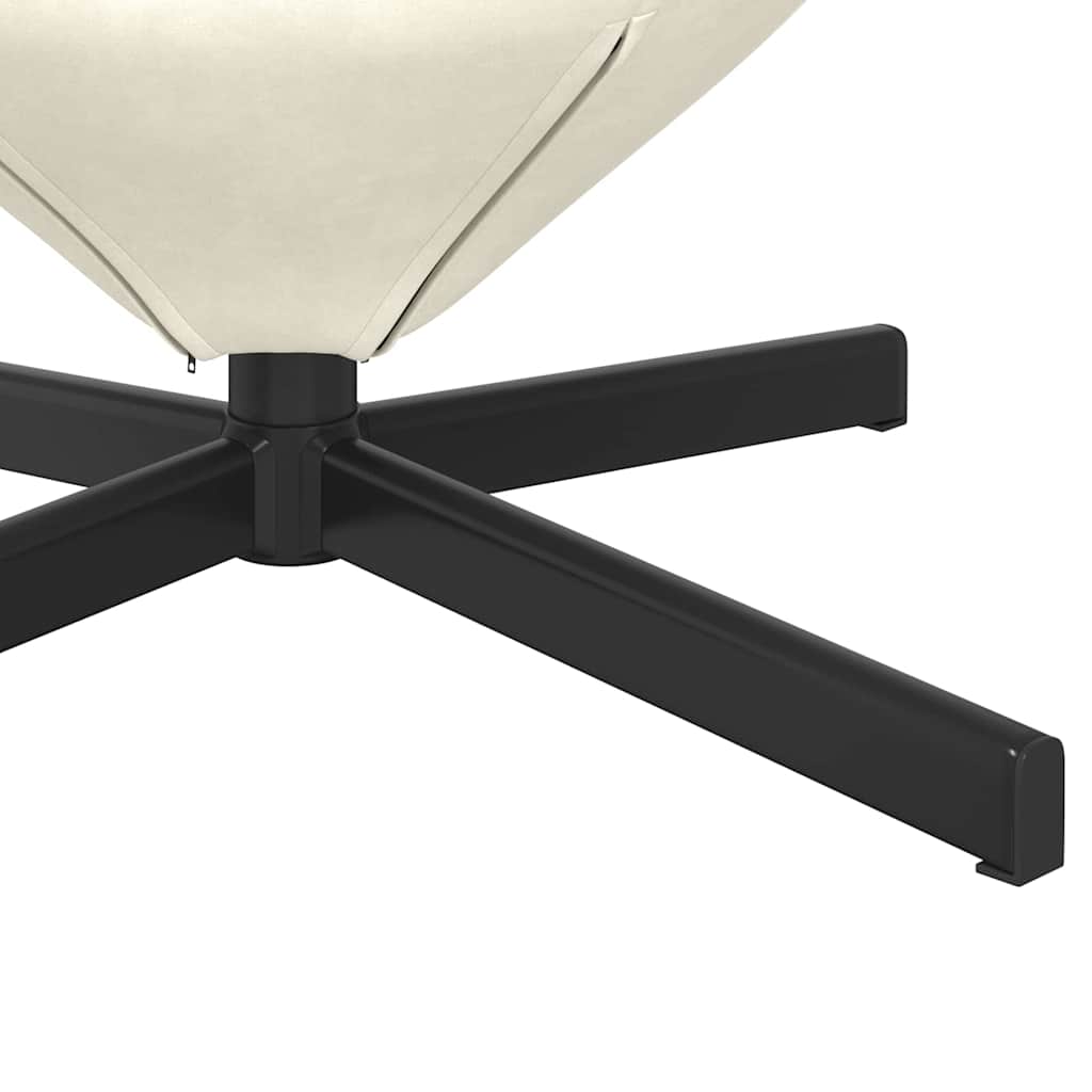 Poltrona uovo Crema 63 x 73 x 90 cm Velluto | homemem39
