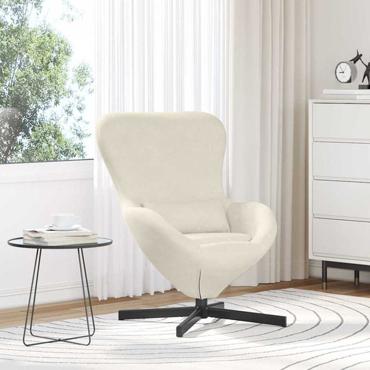 Poltrona uovo Crema 63 x 73 x 90 cm Velluto | homemem39