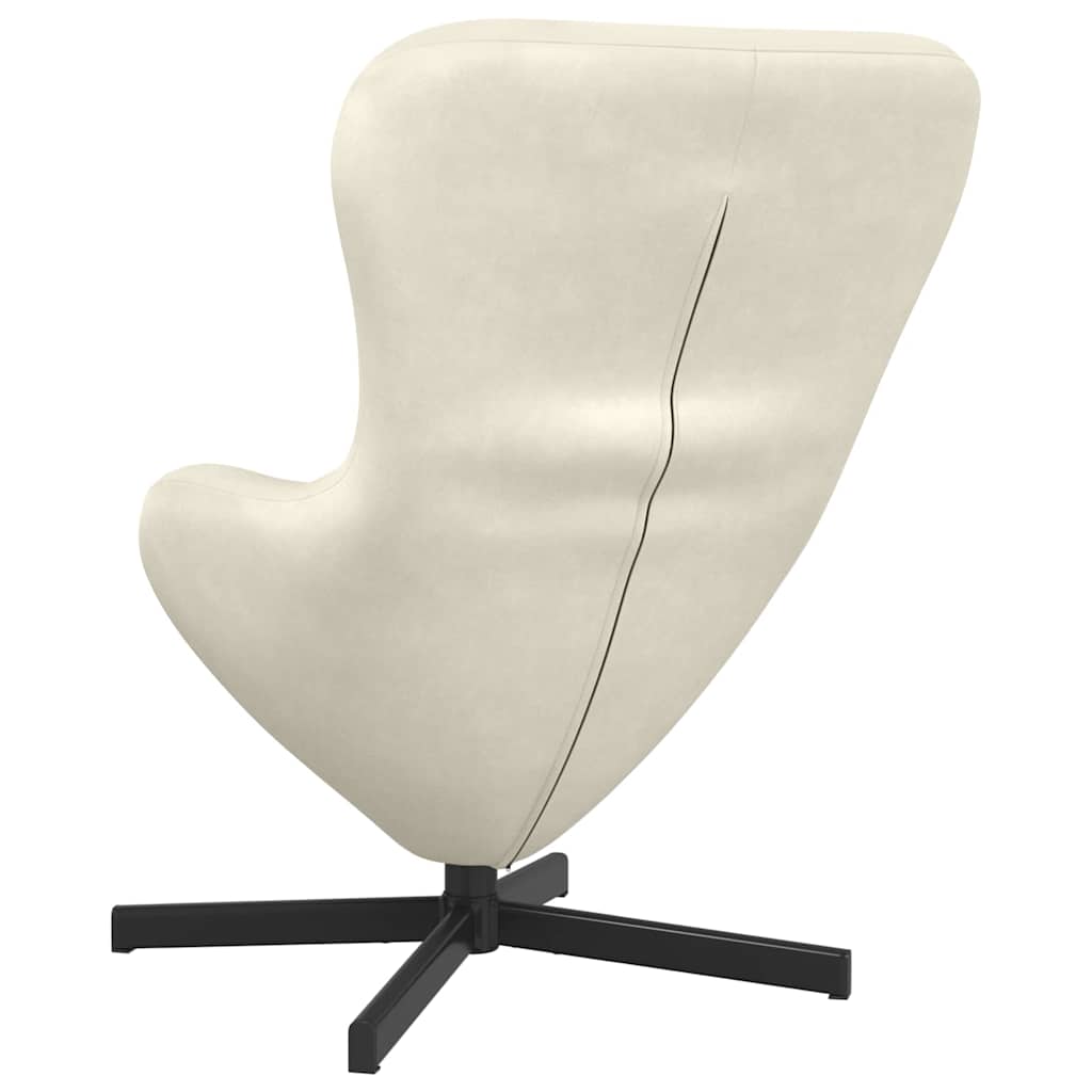 Poltrona uovo Crema 63 x 73 x 90 cm Velluto | homemem39