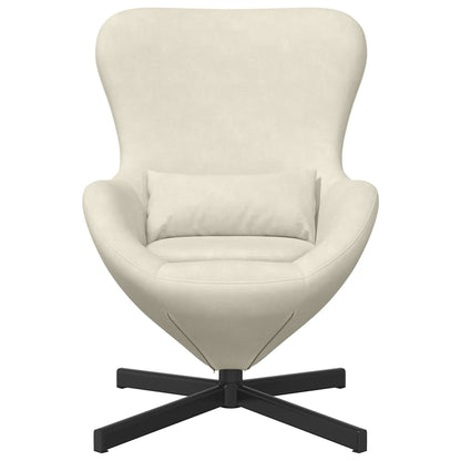 Poltrona uovo Crema 63 x 73 x 90 cm Velluto | homemem39