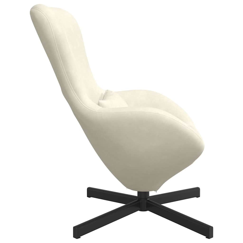 Poltrona uovo Crema 63 x 73 x 90 cm Velluto | homemem39