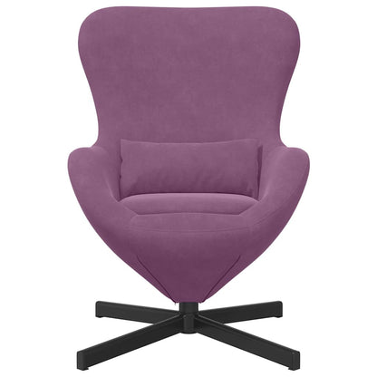 Poltrona uovo Viola 63 x 73 x 90 cm Velluto
