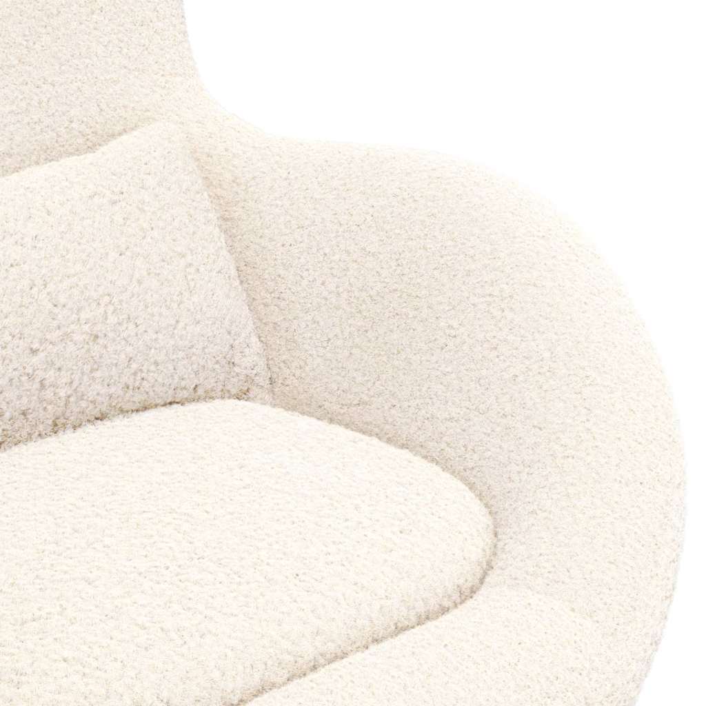 Poltrona uovo Crema 63 x 73 x 90 cm Tessuto | homemem39