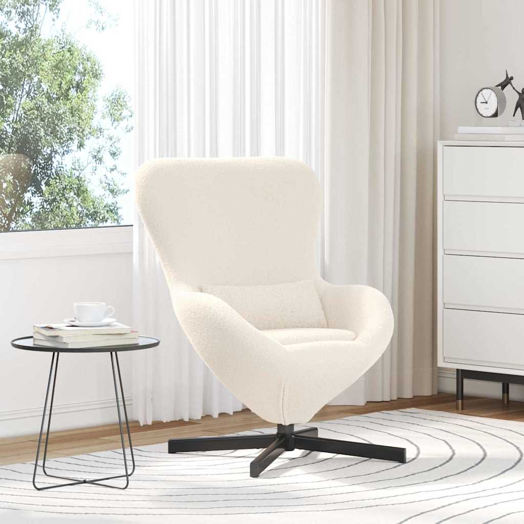 Poltrona uovo Crema 63 x 73 x 90 cm Tessuto | homemem39