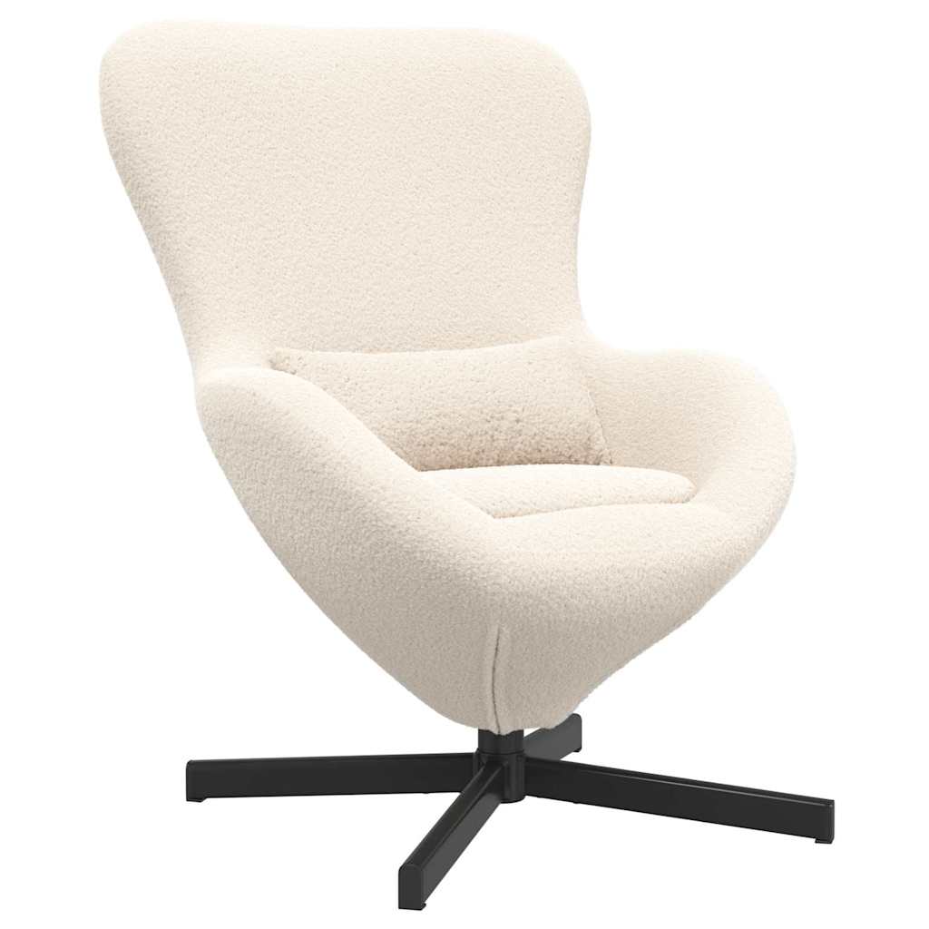 Poltrona uovo Crema 63 x 73 x 90 cm Tessuto | homemem39