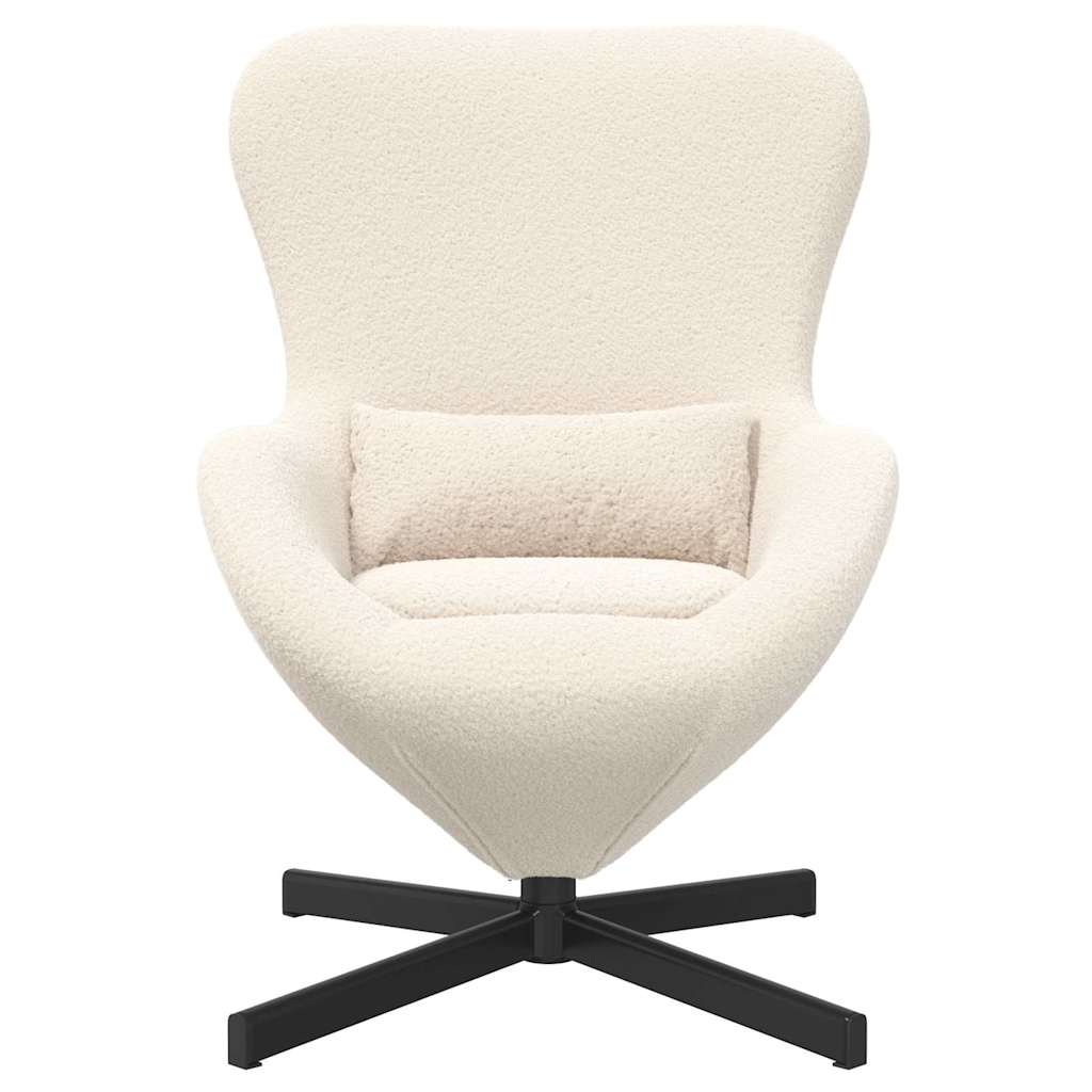 Poltrona uovo Crema 63 x 73 x 90 cm Tessuto | homemem39