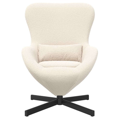 Poltrona uovo Crema 63 x 73 x 90 cm Tessuto | homemem39