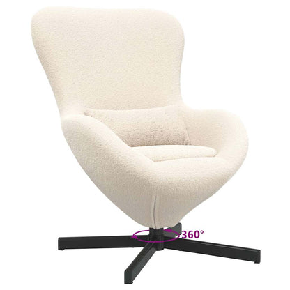 Poltrona uovo Crema 63 x 73 x 90 cm Tessuto - homemem39