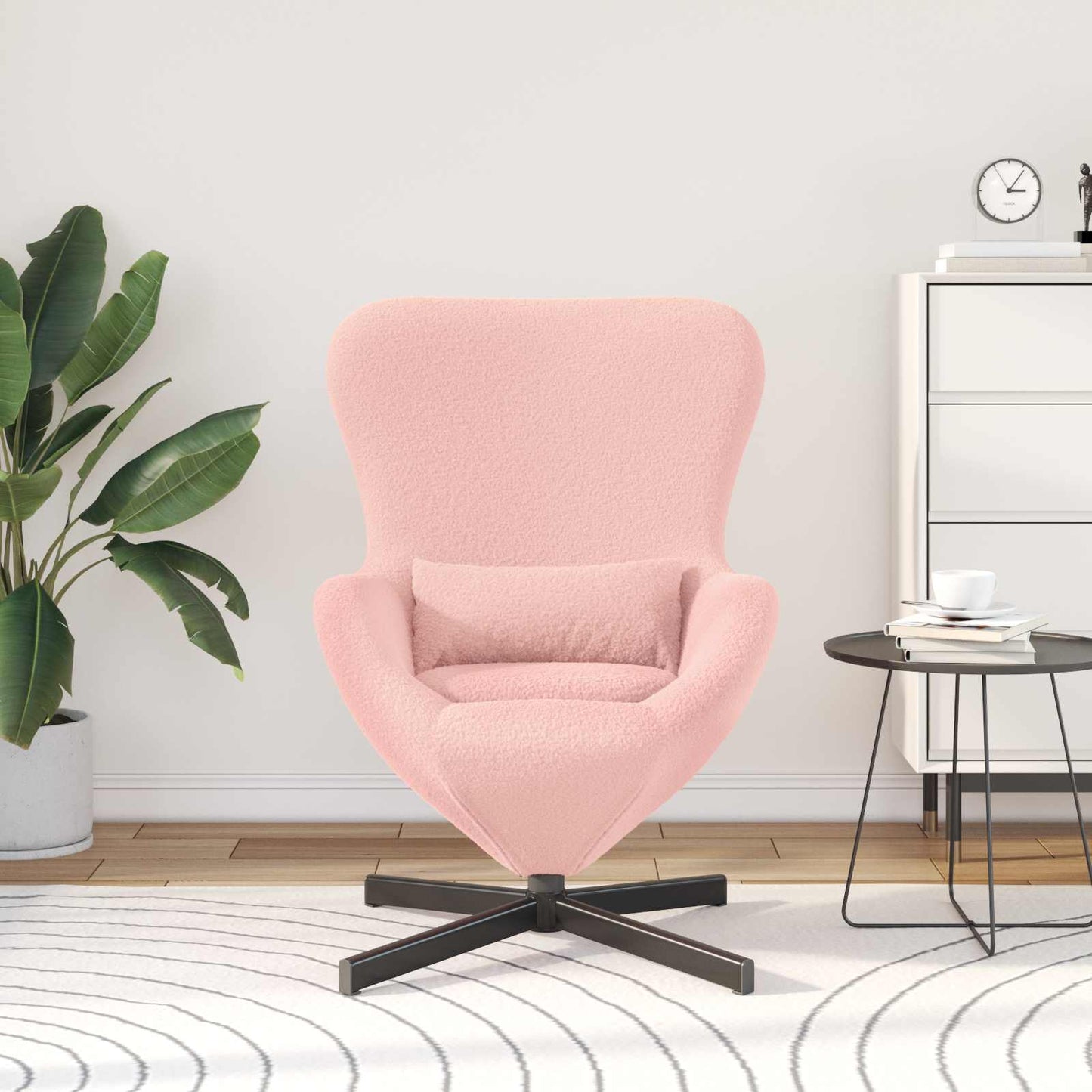 Poltrona uovo Rosa 63 x 73 x 90 cm Tessuto | homemem39