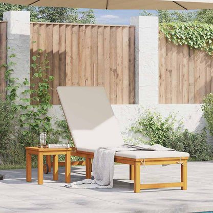 Lettino da sole Marrone 202 x 53 x 89 cm