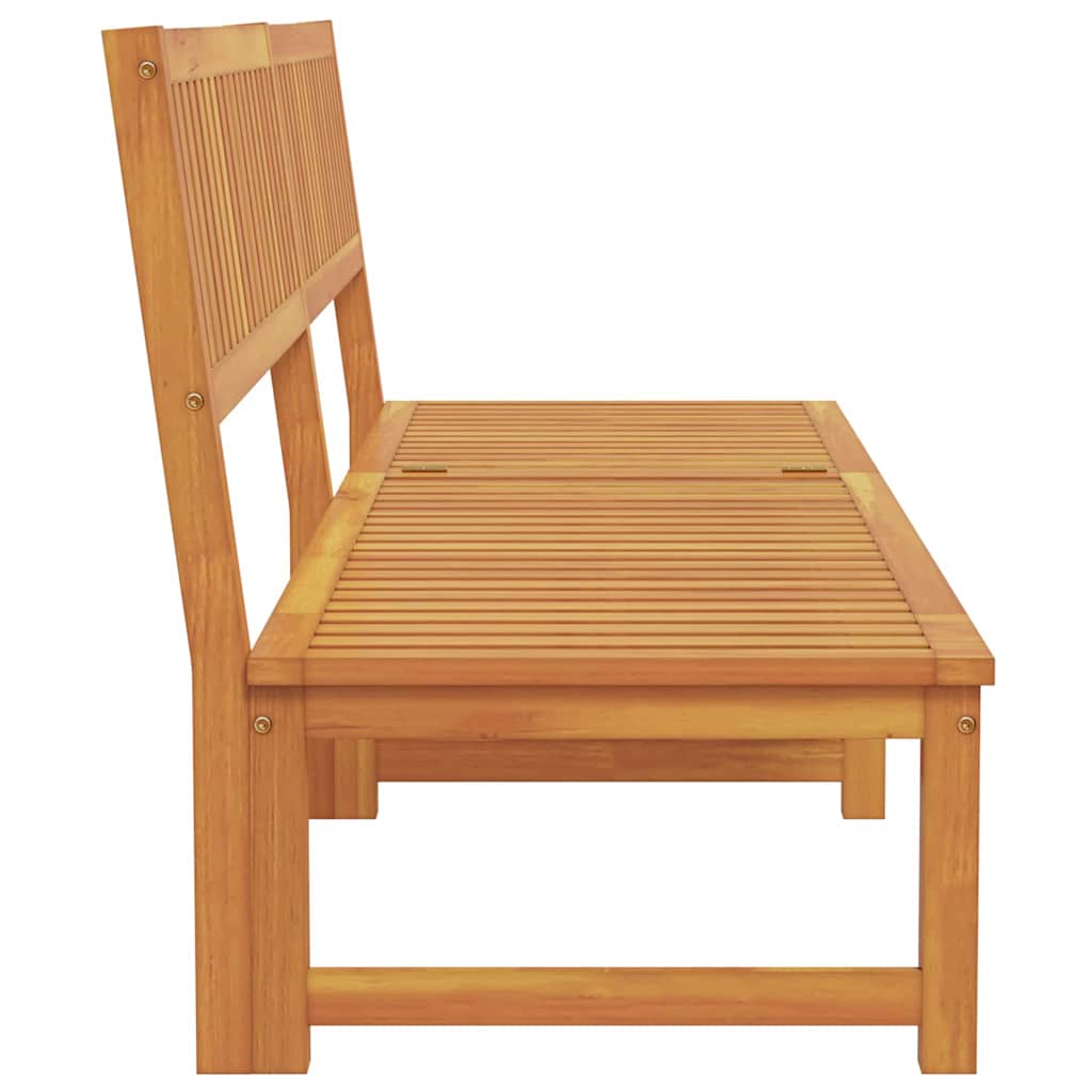 Lettino da sole Marrone 200 x 57 x 75cm