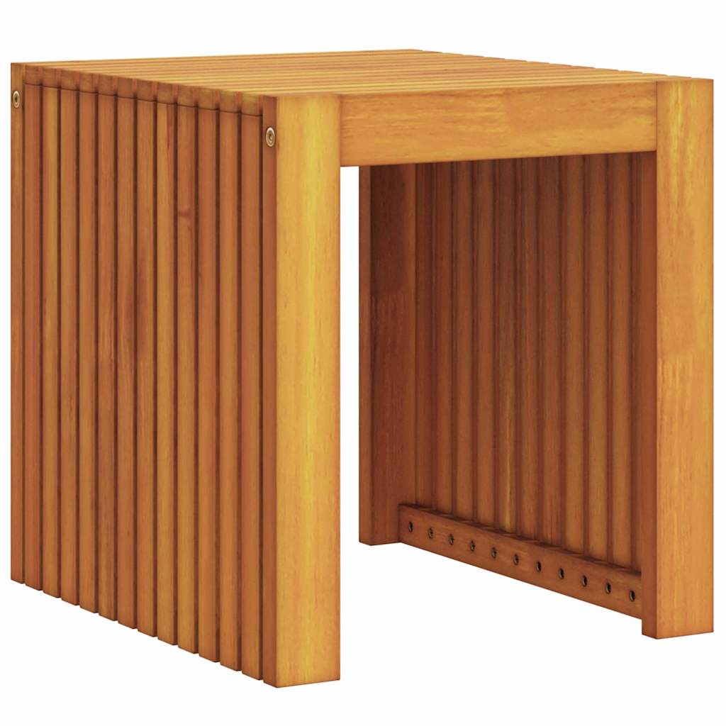 Tavolo laterale Marrone 43 x 36 x 40 cm Legno di teak solido