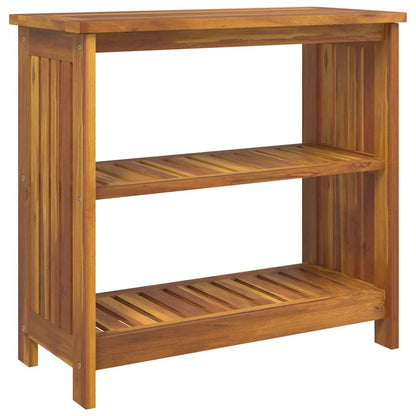 Mobiletto da Giardino con lo scaffale Naturale 75 x 35 x 70cm