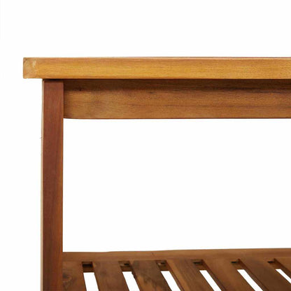 Mobiletto da Giardino con lo scaffale Naturale 90 x 40 x 90cm