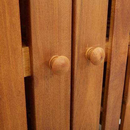 Mobiletto da Giardino con lo scaffale Naturale 78 x 36,5 x 78cm