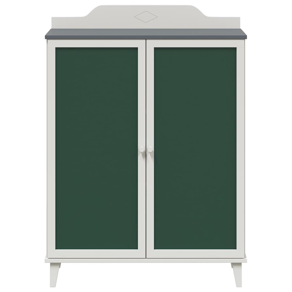 Mobile con Lavagna Grigio e Bianco 80 x 40 x 110 cm