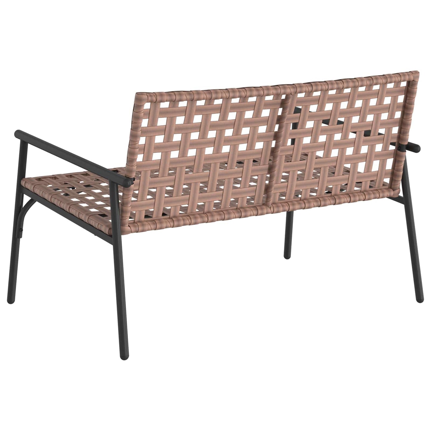 Sedia da Giardino Marrone 110,5 x 79 x 75,5 cm polyrattan