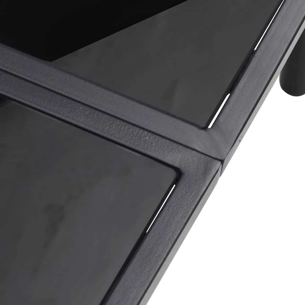 Set da Pranzo per Giardino 4 pcs Marrone polyrattan - homemem39