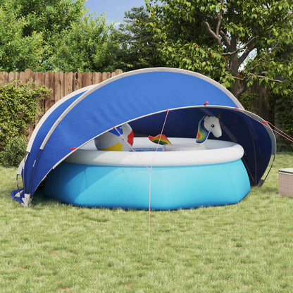 Dome Piscina 405 x 405 x 192 cm Blu Azzurro