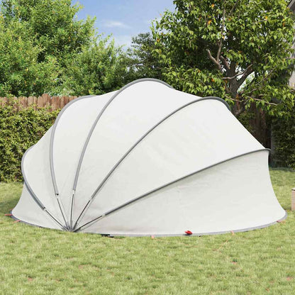 Dome Piscina Grigio e arancione 430 x 430 x 210 cm | homemem39