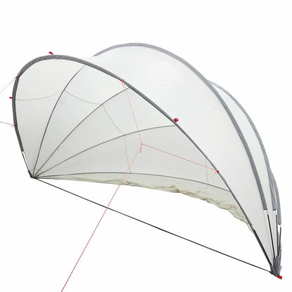 Dome Piscina Grigio e arancione 430 x 430 x 210 cm | homemem39